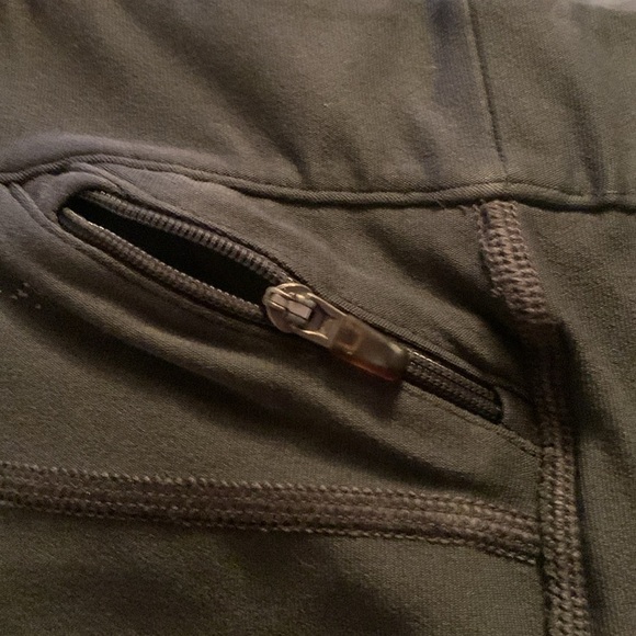 Nike Capri Dri-Fit  "Just Do It' Athletic Leggings Size M - Picture 6 of 9